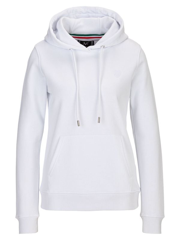 19V69 ITALIA 19V69 ITALIA Sweater majica 'Burner'  bijela