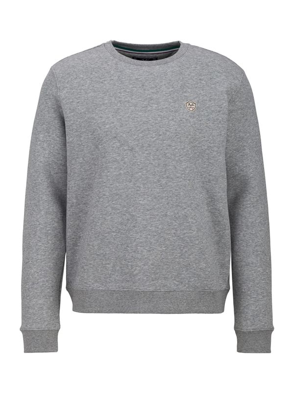 19V69 ITALIA 19V69 ITALIA Sweater majica 'Nico'  siva melange