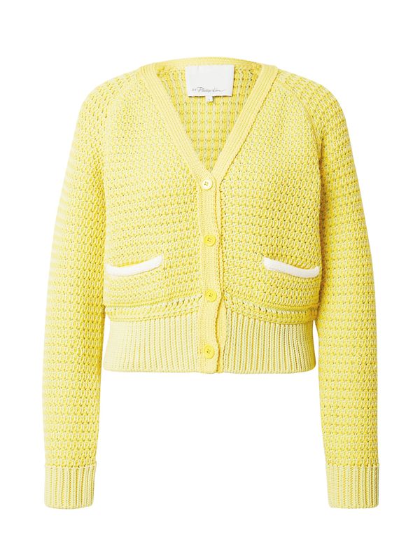 3.1 Phillip Lim 3.1 Phillip Lim Kardigan  žuta / bijela