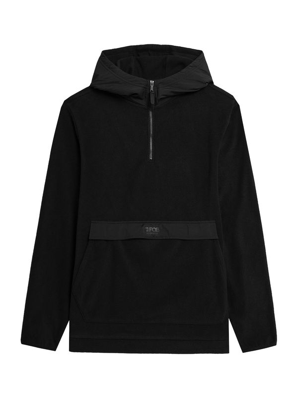 4F 4F Sportska sweater majica  crna