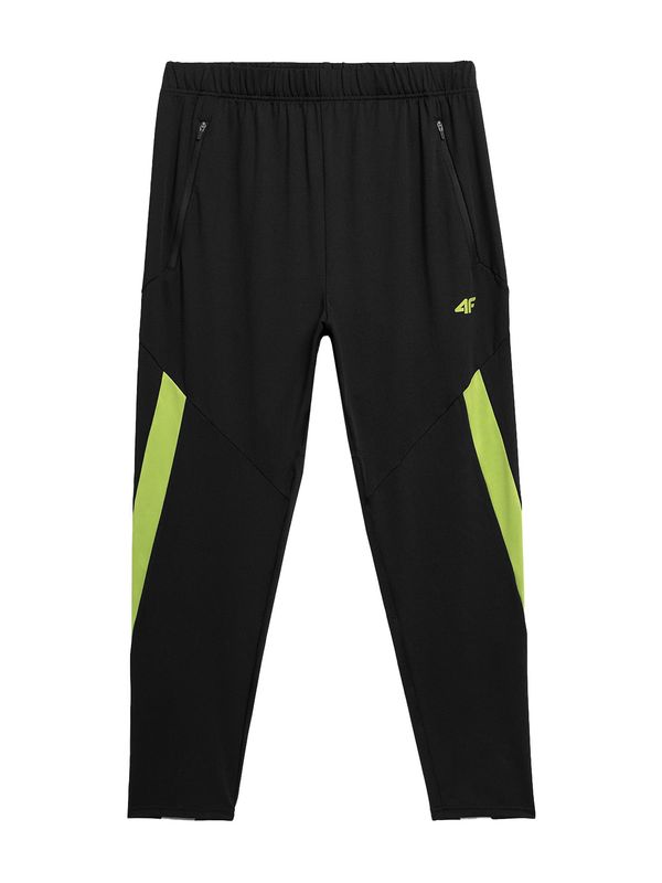 4F 4F Sportske hlače  zelena / crna