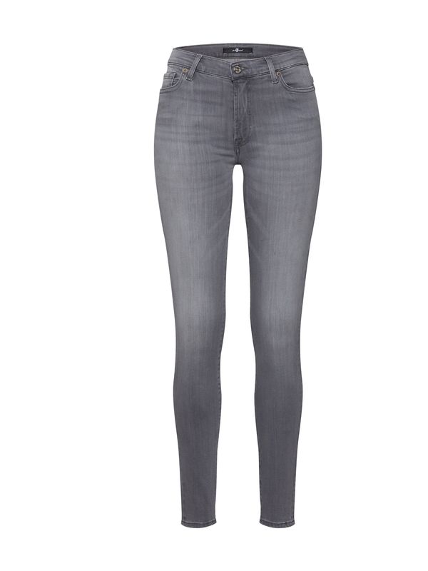 7 for all mankind 7 for all mankind Traperice 'HW SKINNY SLIM ILLUSION LUXE BLISS'  siva