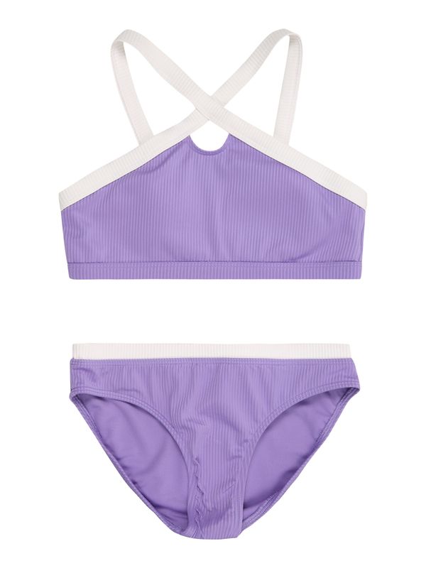 Abercrombie & Fitch Abercrombie & Fitch Bikini  tamno ljubičasta / bijela