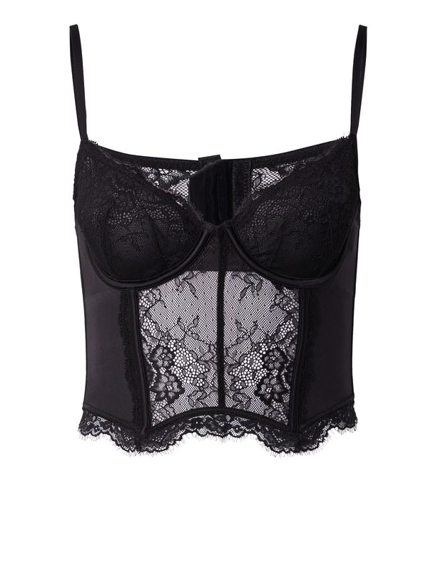 Abercrombie & Fitch Abercrombie & Fitch Grudnjak 'ROMANTIC'  crna