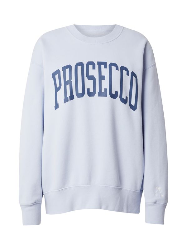 Abercrombie & Fitch Abercrombie & Fitch Sweater majica  mornarsko plava / svijetloplava