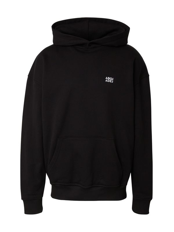 ABOJ ADEJ ABOJ ADEJ Sweater majica 'Afabet'  crna