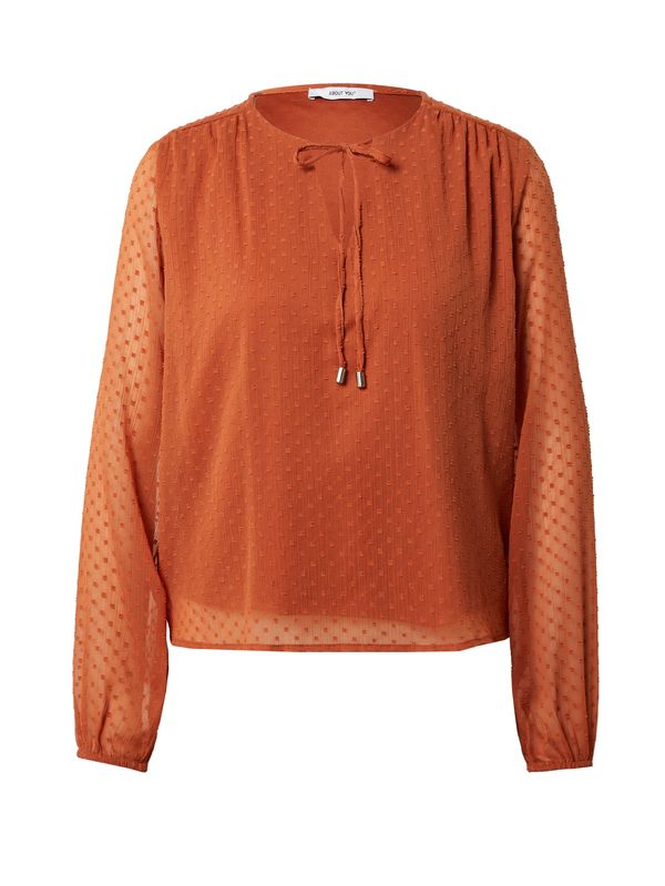 ABOUT YOU ABOUT YOU Bluza 'Stefanie'  ciglasto crvena