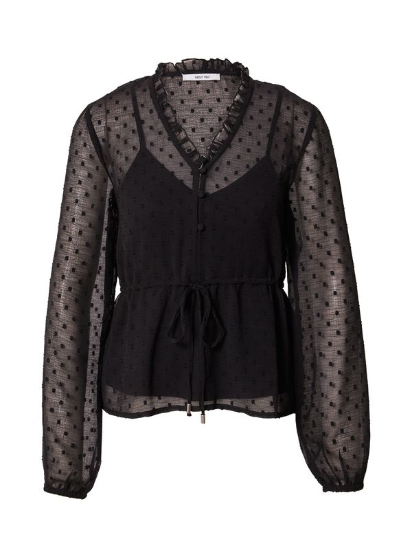 ABOUT YOU ABOUT YOU Bluza 'Tessa'  crna