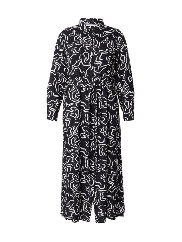 ABOUT YOU Curvy ABOUT YOU Curvy Haljina 'Aurelia'  crna / bijela