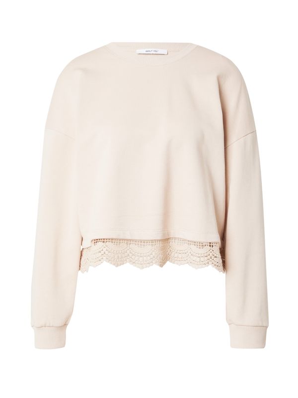 ABOUT YOU ABOUT YOU Sweater majica 'Georgeia'  bež