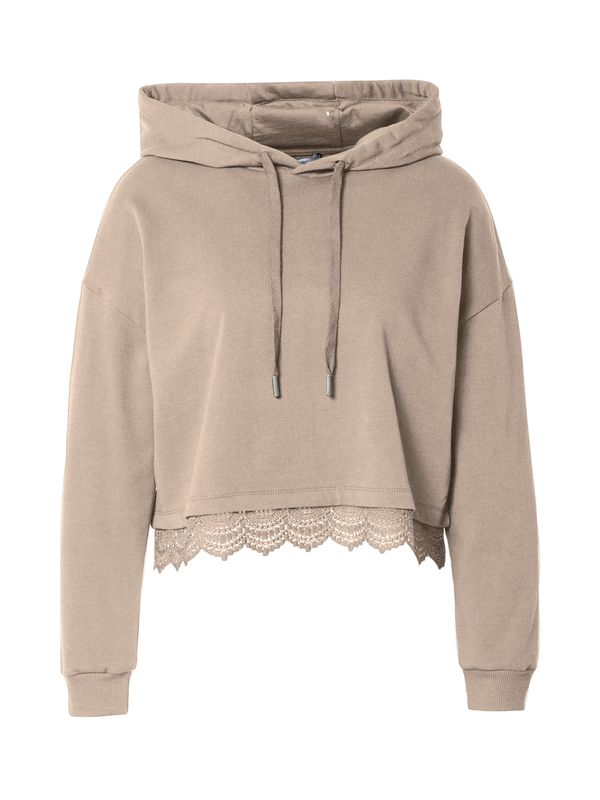 ABOUT YOU ABOUT YOU Sweater majica 'Letizia'  sivkasto bež