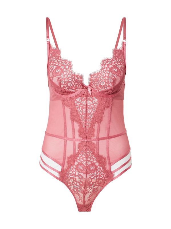 ABOUT YOU x hunkemöller ABOUT YOU x hunkemöller Bodi 'Rosanne'  tamno roza
