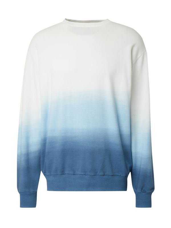 ABOUT YOU x Kevin Trapp ABOUT YOU x Kevin Trapp Sweater majica 'Lukas'  plava / svijetloplava / bijela
