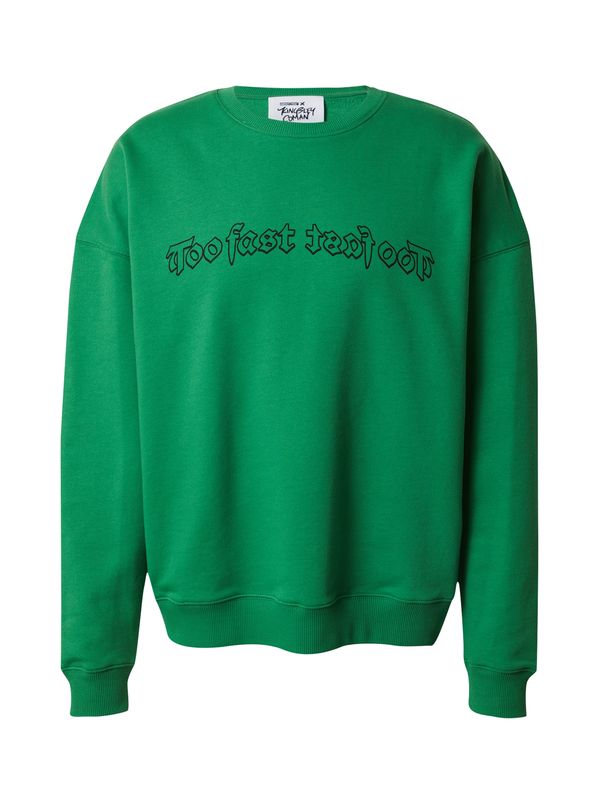 ABOUT YOU x Kingsley Coman ABOUT YOU x Kingsley Coman Sweater majica 'Jakob'  zelena