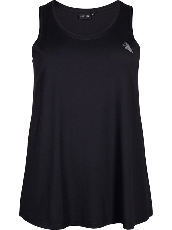 Active by Zizzi Active by Zizzi Sportski top  crna / bijela