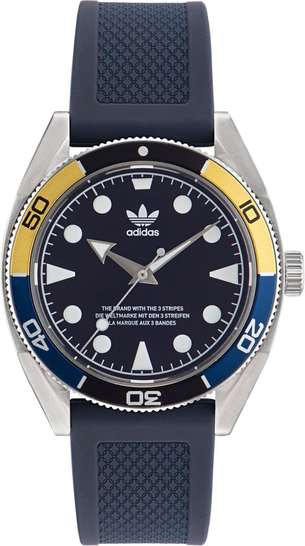 ADIDAS ORIGINALS ADIDAS ORIGINALS Analogni sat  morsko plava / med / srebro