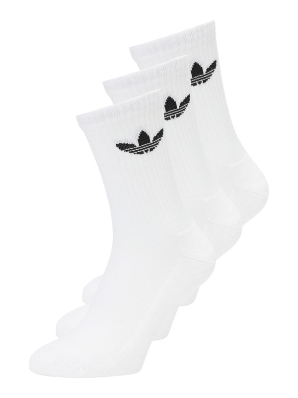 ADIDAS ORIGINALS ADIDAS ORIGINALS Čarape 'Trefoil'  crna / bijela