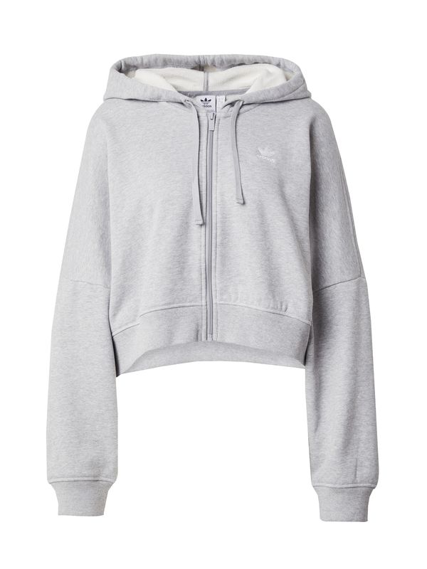 ADIDAS ORIGINALS ADIDAS ORIGINALS Gornji dio trenirke 'Essential'  siva / bijela