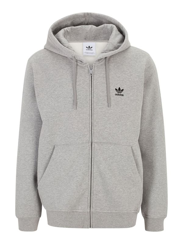 ADIDAS ORIGINALS ADIDAS ORIGINALS Gornji dio trenirke 'Essentials'  siva melange / crna