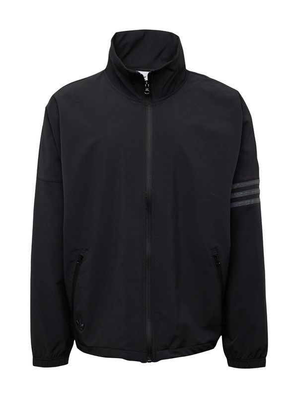 ADIDAS ORIGINALS ADIDAS ORIGINALS Gornji dio trenirke 'Street Neuclassics'  tamo siva / crna