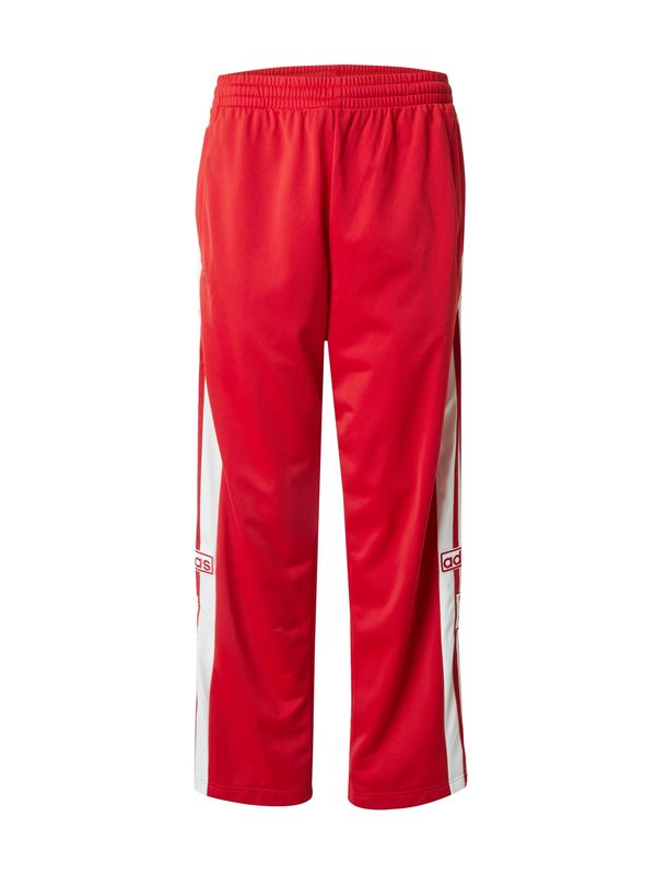 ADIDAS ORIGINALS ADIDAS ORIGINALS Hlače 'Adibreak'  crvena / bijela