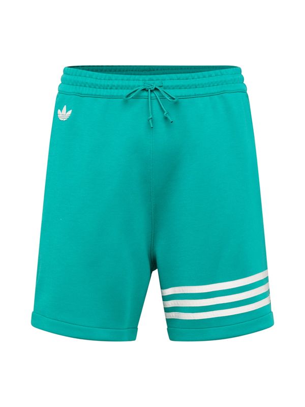 ADIDAS ORIGINALS ADIDAS ORIGINALS Hlače 'NEU'  neonsko zelena / bijela