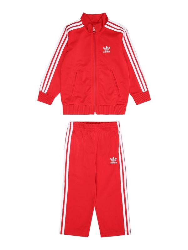 ADIDAS ORIGINALS ADIDAS ORIGINALS Jogging komplet 'Adicolor Firebird'  krvavo crvena / bijela