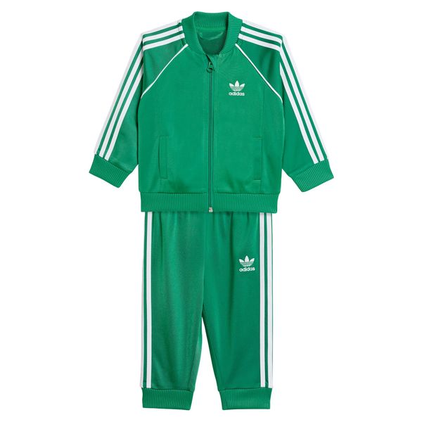 ADIDAS ORIGINALS ADIDAS ORIGINALS Jogging komplet 'Adicolor'  zelena / bijela
