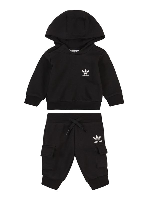 ADIDAS ORIGINALS ADIDAS ORIGINALS Jogging komplet  crna / bijela