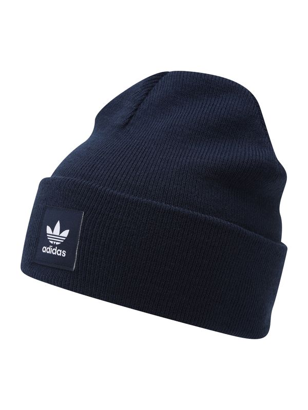 ADIDAS ORIGINALS ADIDAS ORIGINALS Kapa 'Adicolor Cuff'  indigo / bijela