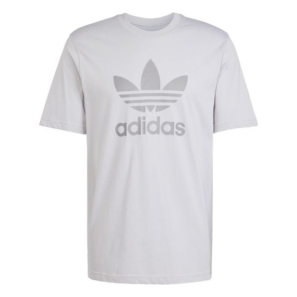 ADIDAS ORIGINALS ADIDAS ORIGINALS Majica 'Adicolor Trefoil'  siva / svijetlosiva