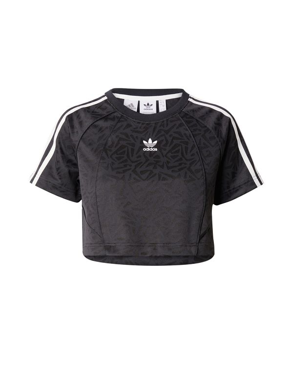 ADIDAS ORIGINALS ADIDAS ORIGINALS Majica 'BABY'  antracit siva / crna / bijela