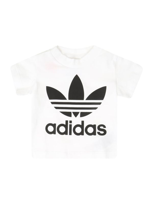 ADIDAS ORIGINALS ADIDAS ORIGINALS Majica 'Trefoil'  crna / bijela
