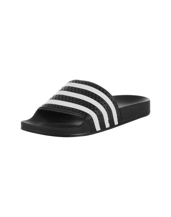 ADIDAS ORIGINALS ADIDAS ORIGINALS Natikače s potpeticom 'Adilette'  crna / bijela