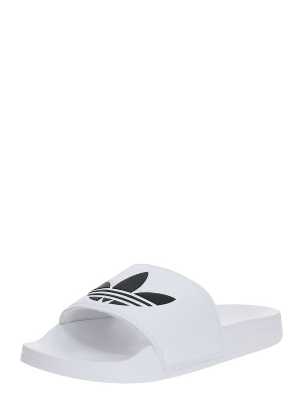 ADIDAS ORIGINALS ADIDAS ORIGINALS Natikače s potpeticom 'Adilette Lite'  crna / bijela