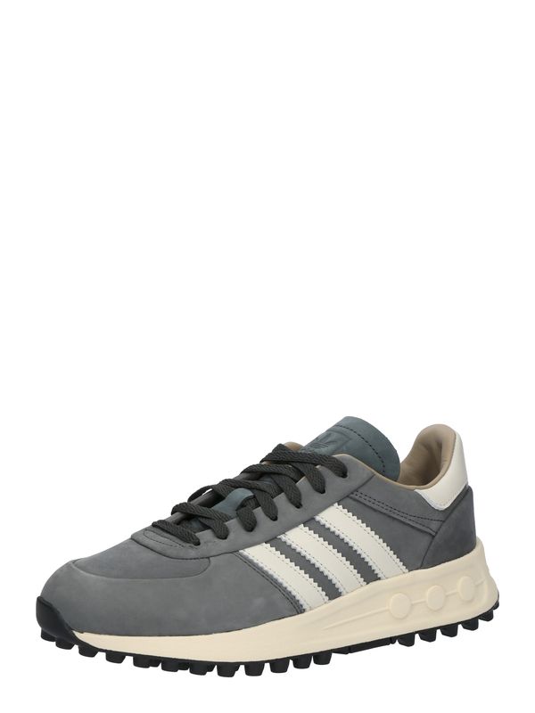 ADIDAS ORIGINALS ADIDAS ORIGINALS Niske tenisice 'LA TRAINER'  tamo siva / bijela