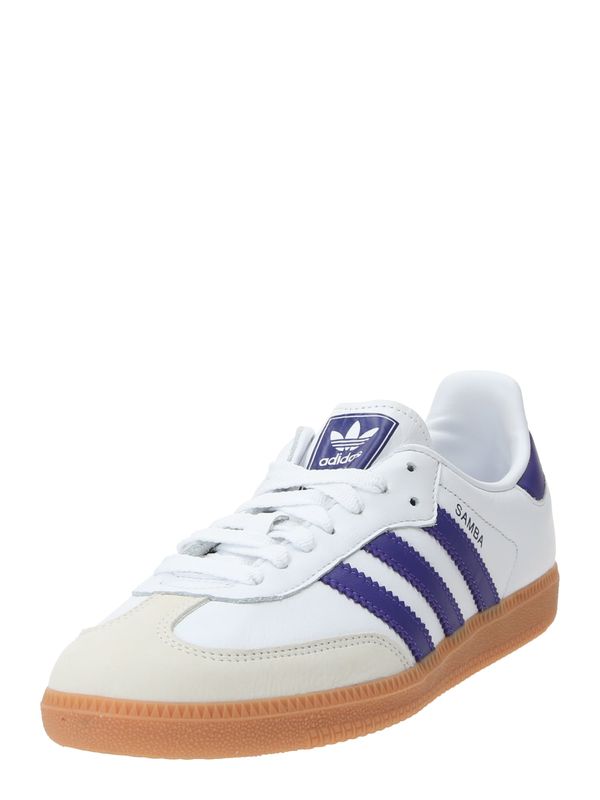 ADIDAS ORIGINALS ADIDAS ORIGINALS Niske tenisice 'Samba'  bež / tamno ljubičasta / bijela