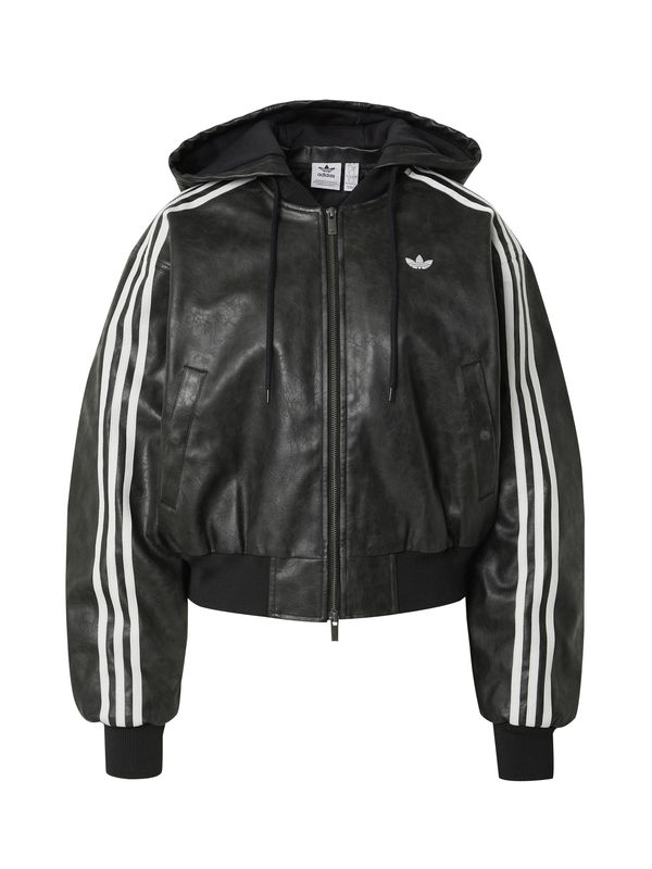 ADIDAS ORIGINALS ADIDAS ORIGINALS Prijelazna jakna  crna / bijela