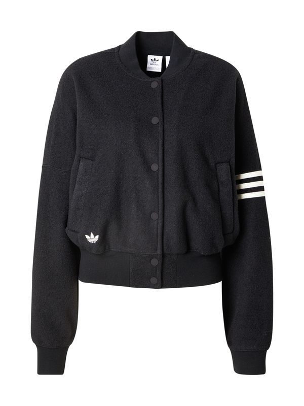 ADIDAS ORIGINALS ADIDAS ORIGINALS Prijelazna jakna  crna / bijela