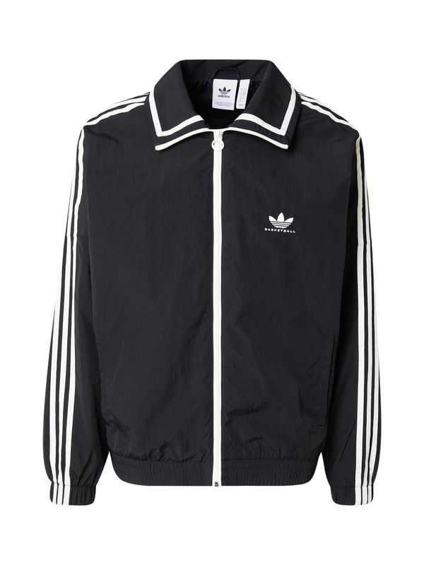 ADIDAS ORIGINALS ADIDAS ORIGINALS Prijelazna jakna  crna / bijela