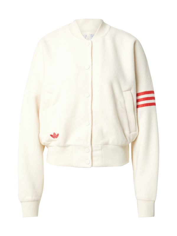 ADIDAS ORIGINALS ADIDAS ORIGINALS Prijelazna jakna  crvena / bijela