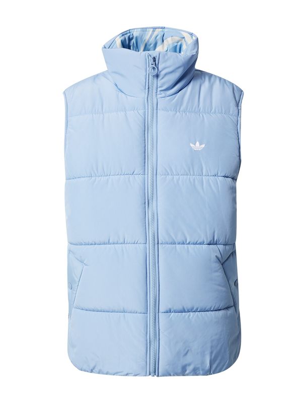 ADIDAS ORIGINALS ADIDAS ORIGINALS Prsluk 'Abstract Animal Print Reversible '  svijetloplava / bijela