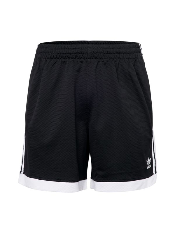 ADIDAS ORIGINALS ADIDAS ORIGINALS Sportske hlače 'Mock Eyelet'  crna / bijela