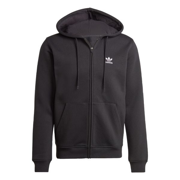 ADIDAS ORIGINALS ADIDAS ORIGINALS Sportski pulover 'Trefoil Essentials'  crna / bijela