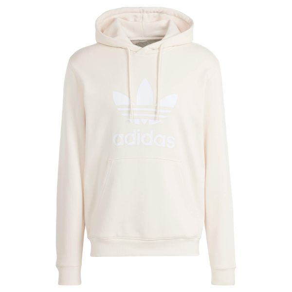ADIDAS ORIGINALS ADIDAS ORIGINALS Sweater majica 'Adicolor Classics Trefoil'  svijetlobež / bijela