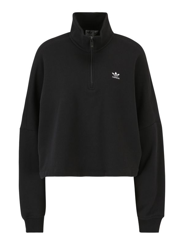 ADIDAS ORIGINALS ADIDAS ORIGINALS Sweater majica 'ESS'  crna / bijela