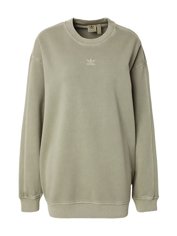 ADIDAS ORIGINALS ADIDAS ORIGINALS Sweater majica 'Ess'  kaki / bijela