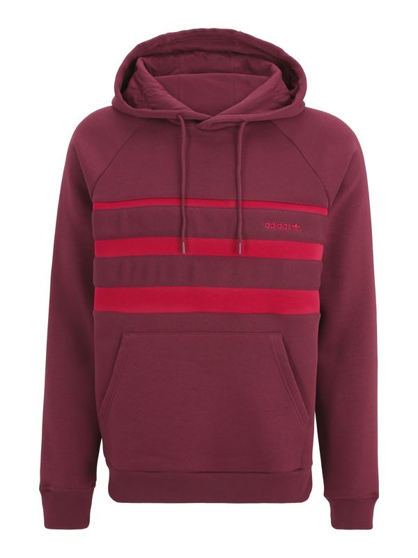ADIDAS ORIGINALS ADIDAS ORIGINALS Sweater majica 'First'  ljubičasto crvena / malina