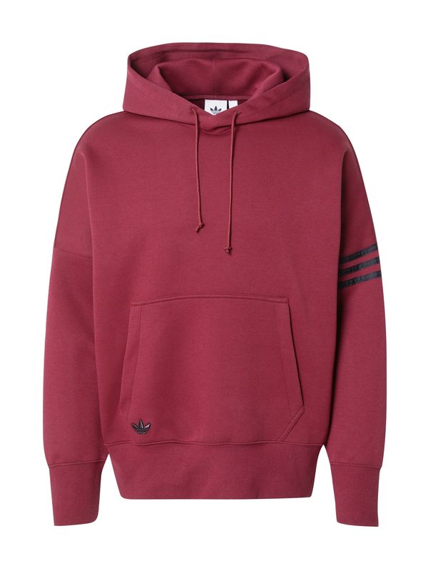 ADIDAS ORIGINALS ADIDAS ORIGINALS Sweater majica 'Neuclassics'  crvena / trešnja crvena / crna