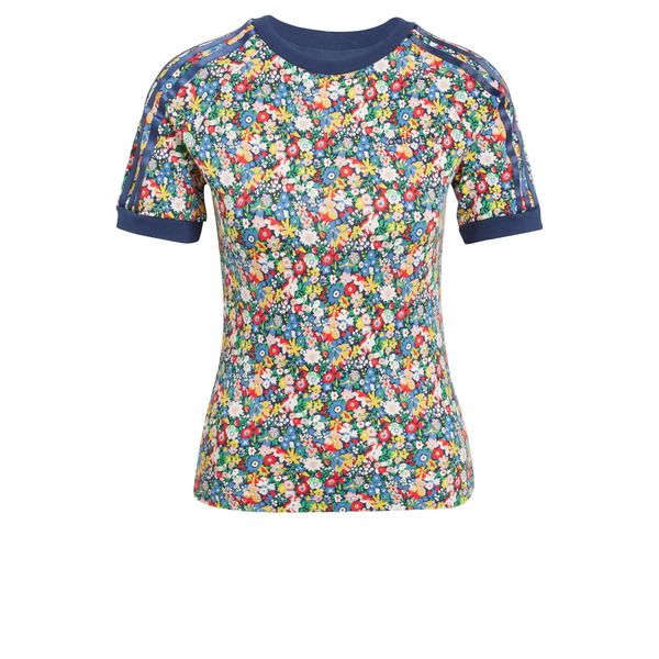 ADIDAS ORIGINALS ADIDAS ORIGINALS Tehnička sportska majica 'Liberty London Cali'  plava / žuta / vatreno crvena / bijela